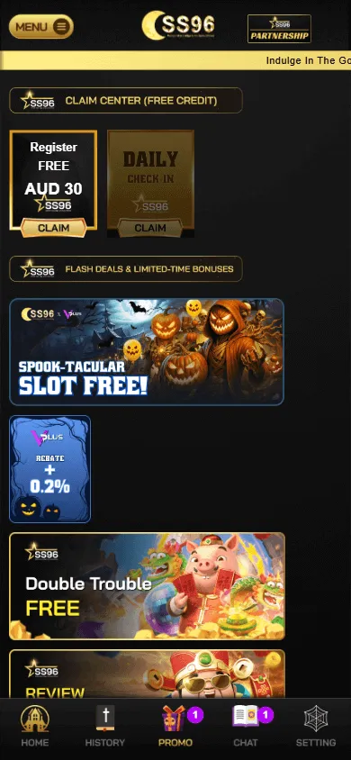 Skystar96 Casino promotions on mobile